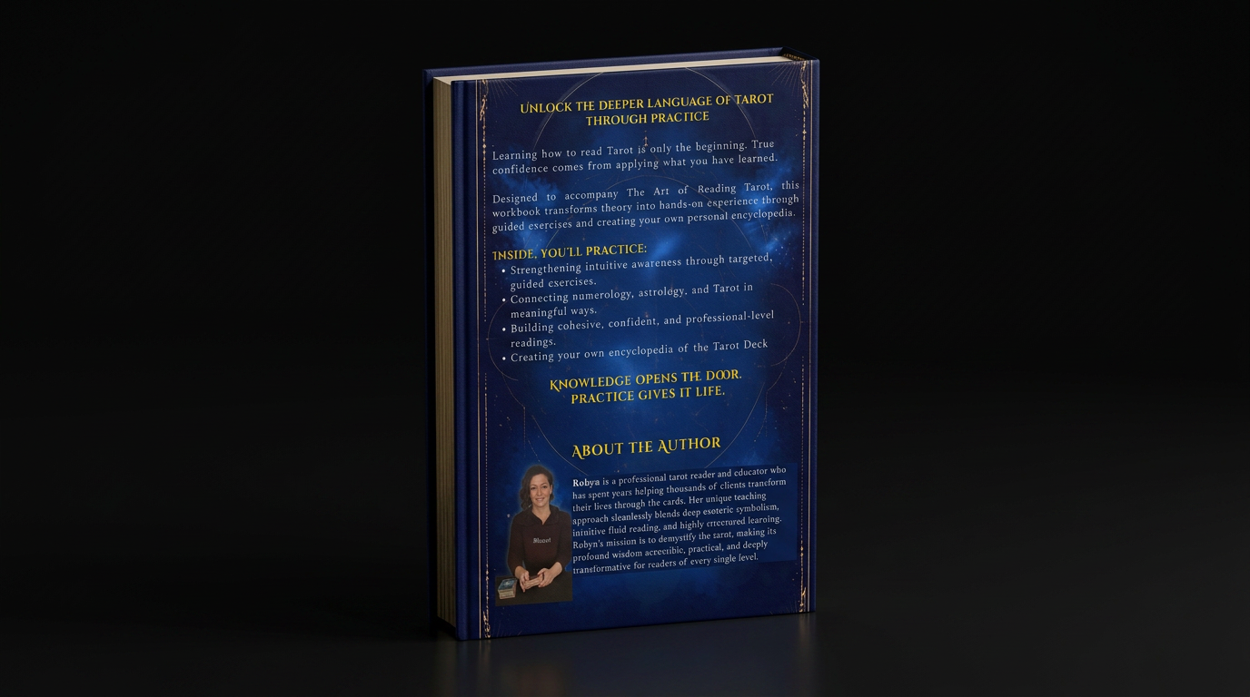THE ART OF READING TAROT - WORKBOOK